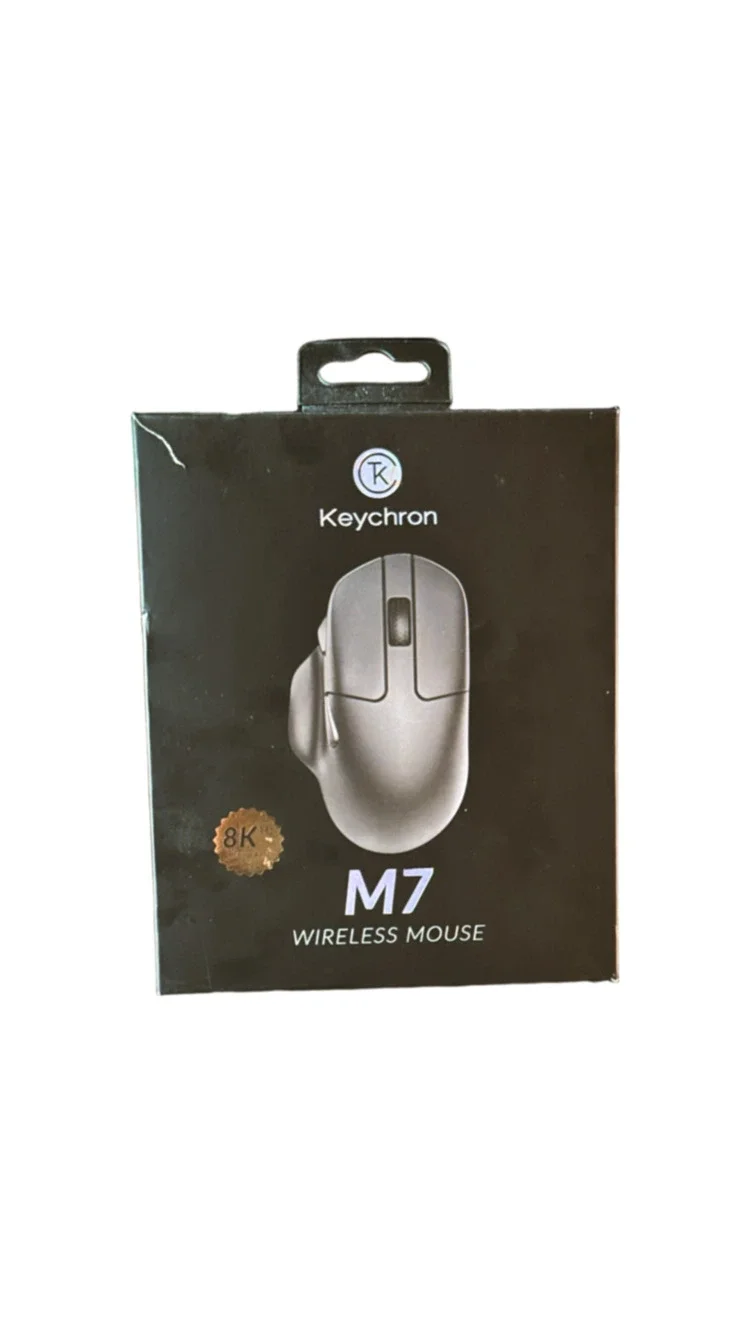 Keychron M7 8K Wireless Optical Mouse, 8000Hz polling rate - Black